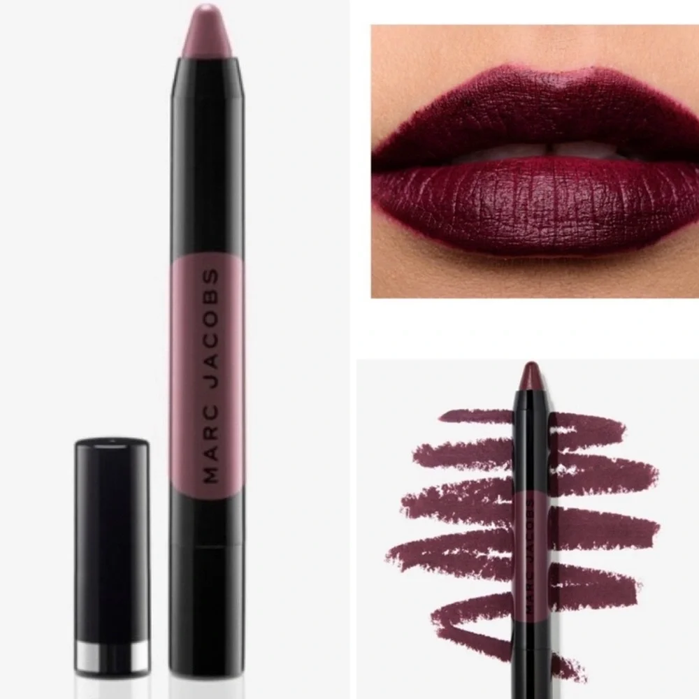 Marc Jacobs Le Marc Liquid Lip Crayon Merlot Blow NIB